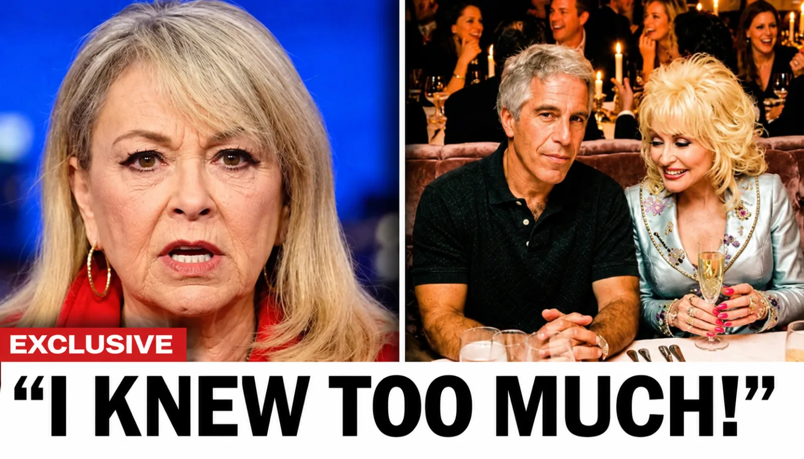 Roseanne Barr Makes SHOCKING Revelation About Dolly Parton EXPOSING Hollywood Elites