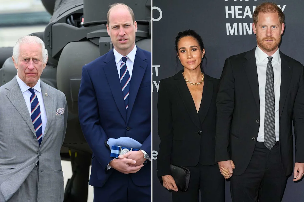 🔥 Prince William & King Charles “Completely United” Over Harry and Meghan on One Major Issue — A Rare Show of Unity at the Heart of the Royal Family