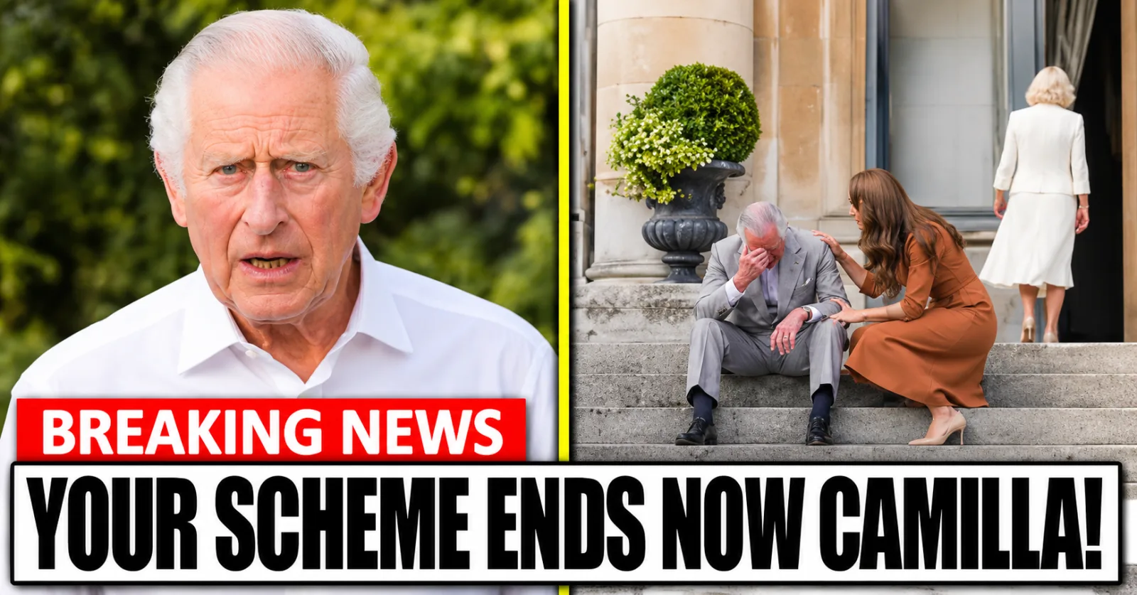Charles COLLAPSES In Tears! Catherine CONFRONTS Camilla's Scheme Before Princess Anne!