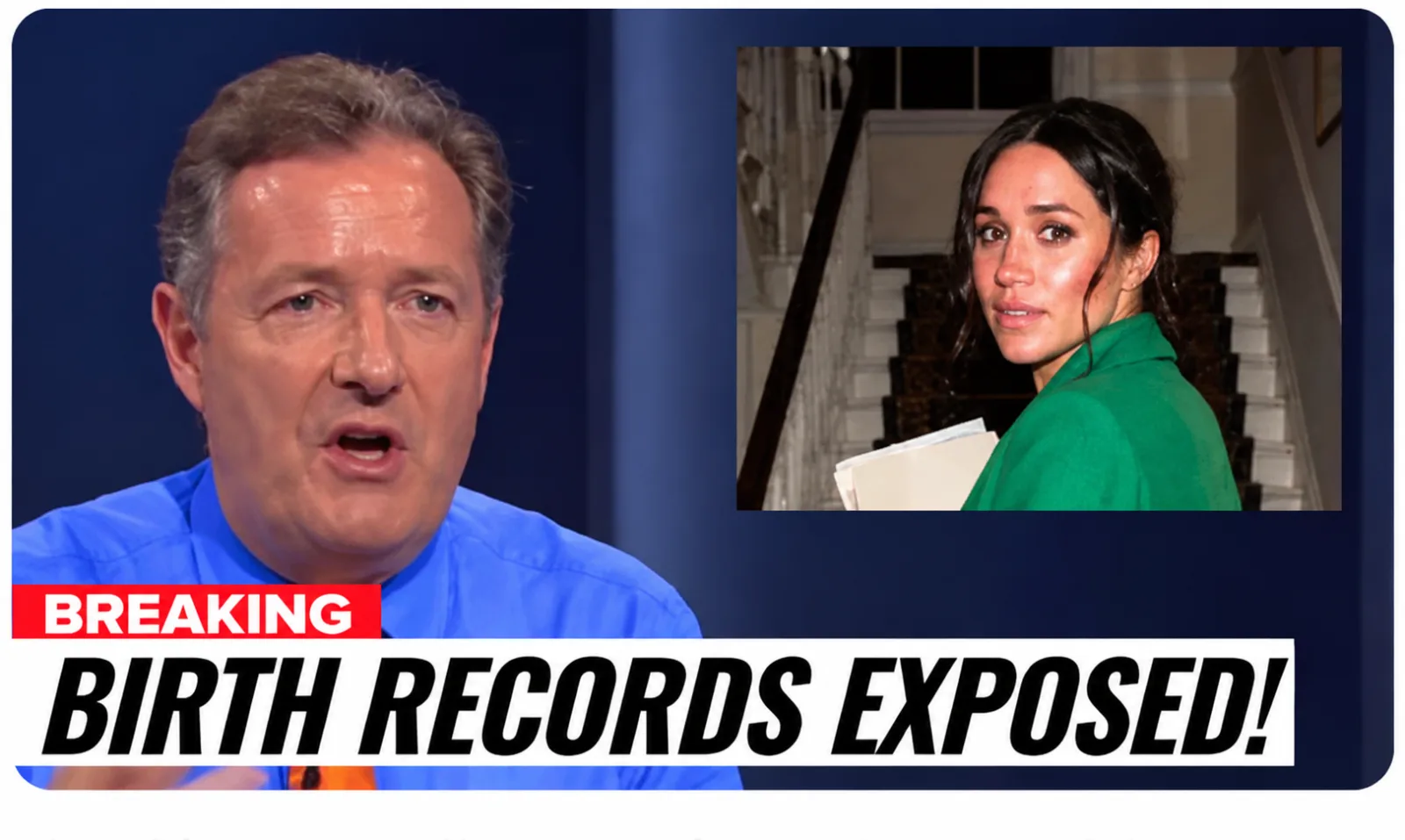 PIERS MORGAN'S 'I DON'T BELIEVE HER' ROW ROARS BACK — AS ARCHIE & LILIBET'S ROYAL STATUS FUELS A NEW 'DNA' RUMOR STORM