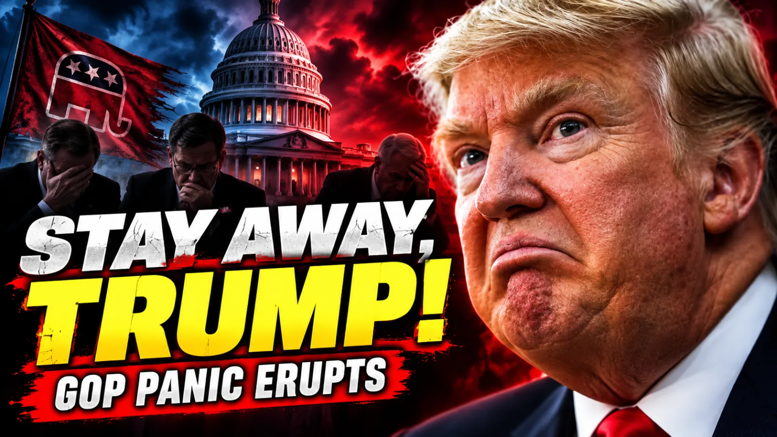 🔥 REPUBLICANS SOUND THE ALARM OVER TRUMP — FEARING HE COULD TURN KEY RACES INTO ELECTORAL DISASTER…