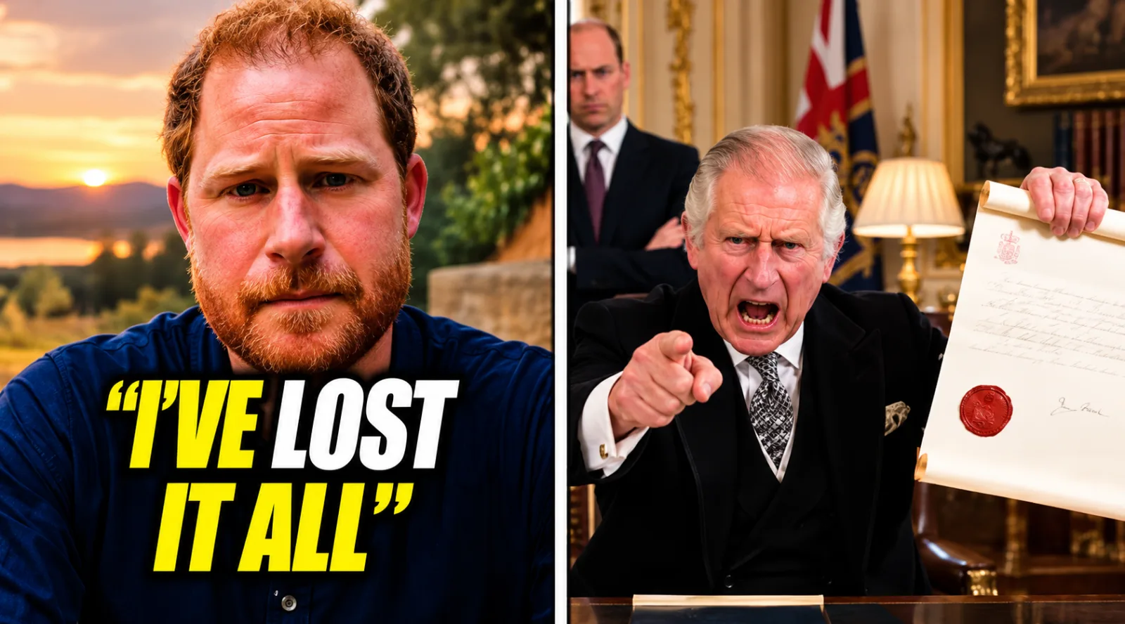 Harry STUNNED As Charles DELIVERS Written Verdict — Royal Comeback Dreams SHATTER Completely