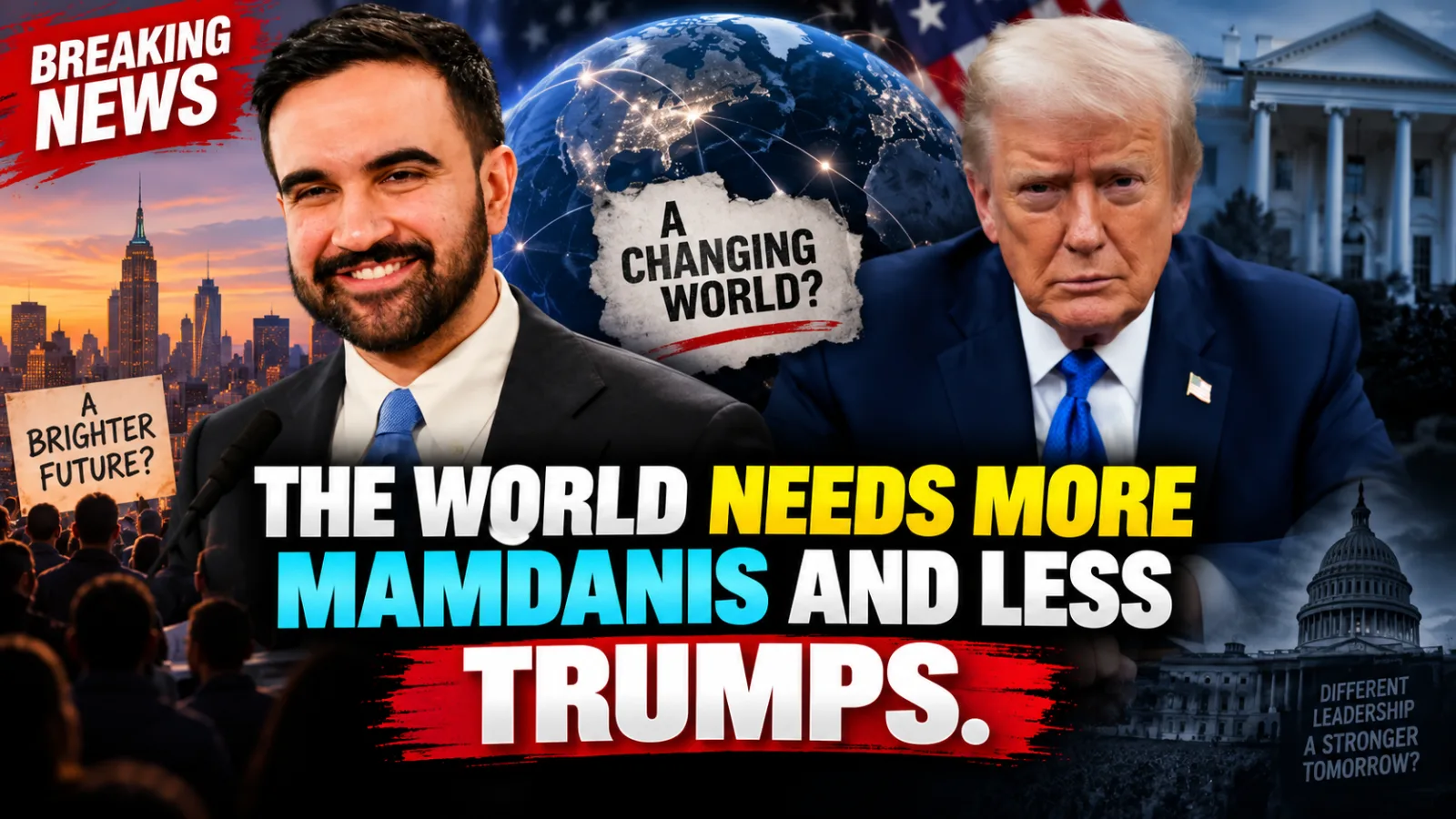 🔥 MAMDANI AND TRUMP COLLIDE IN A FIERCE CULTURE WAR — AS A “MORE MAMDANIS” MESSAGE BLOWS THE DEBATE WIDE OPEN… |