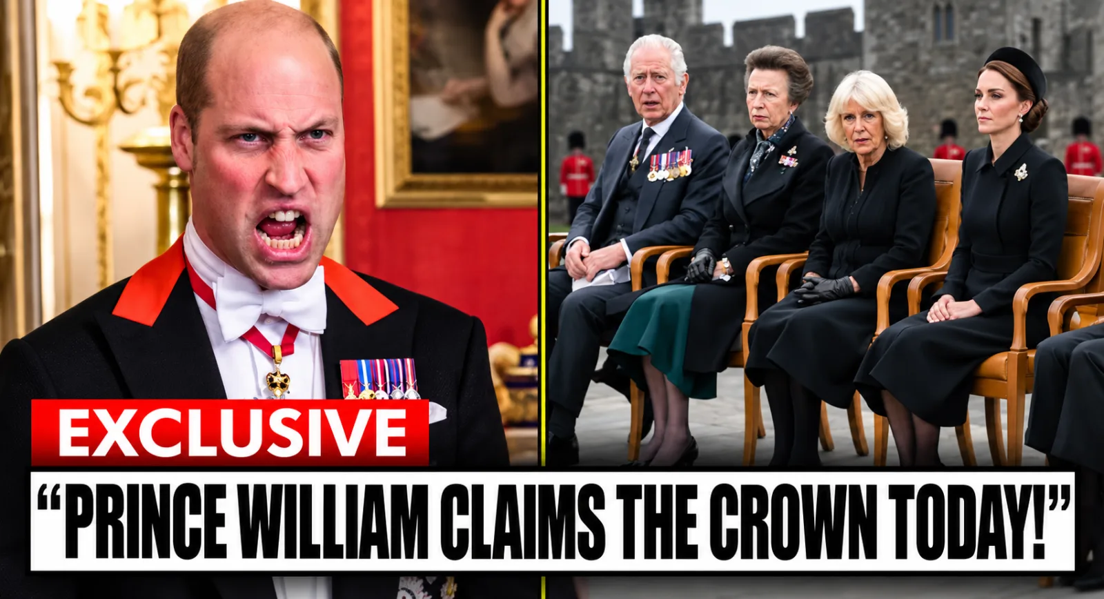 JUST IN: Prince William Exposes Palace Coup as King Charles Left Speechless