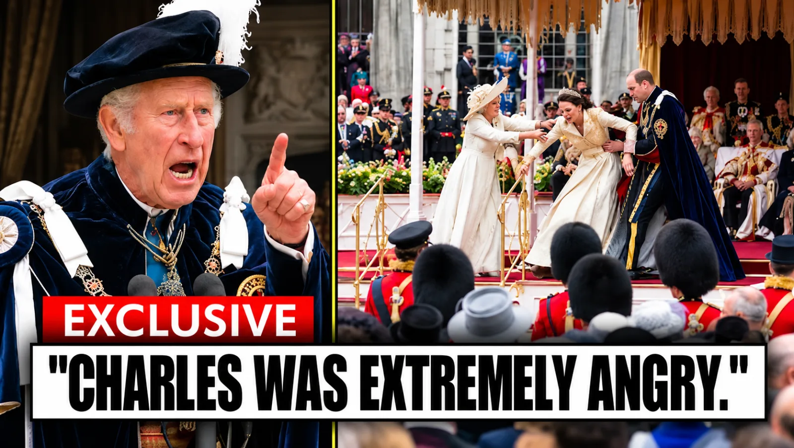 King Charles HALTS Garter Parade After Camilla’s Move Against Catherine Sparks Palace Fury