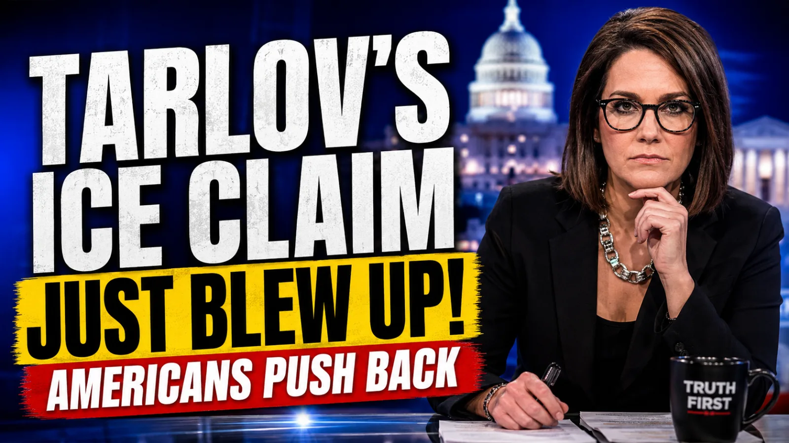 🔥 TARLOV’S CLAIM ABOUT ICE RAIDS TRIGGERS A FIERCE SHOWDOWN — NOW THE FIGHT OVER WHAT AMERICANS REALLY THINK IS HEATING UP FAST… |