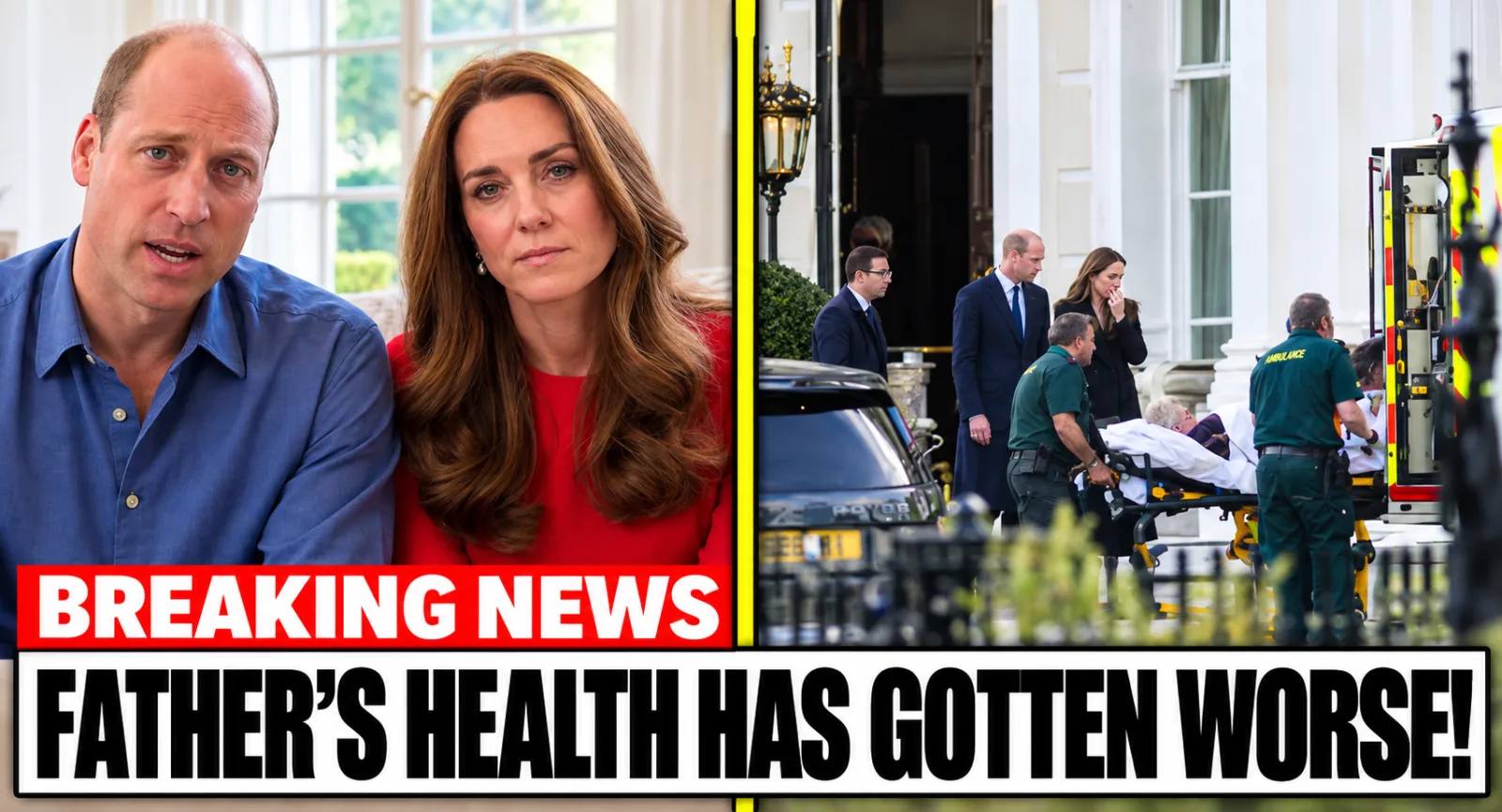 Prince William And Catherine CONFIRM DEVASTATING News About King Charles Health!