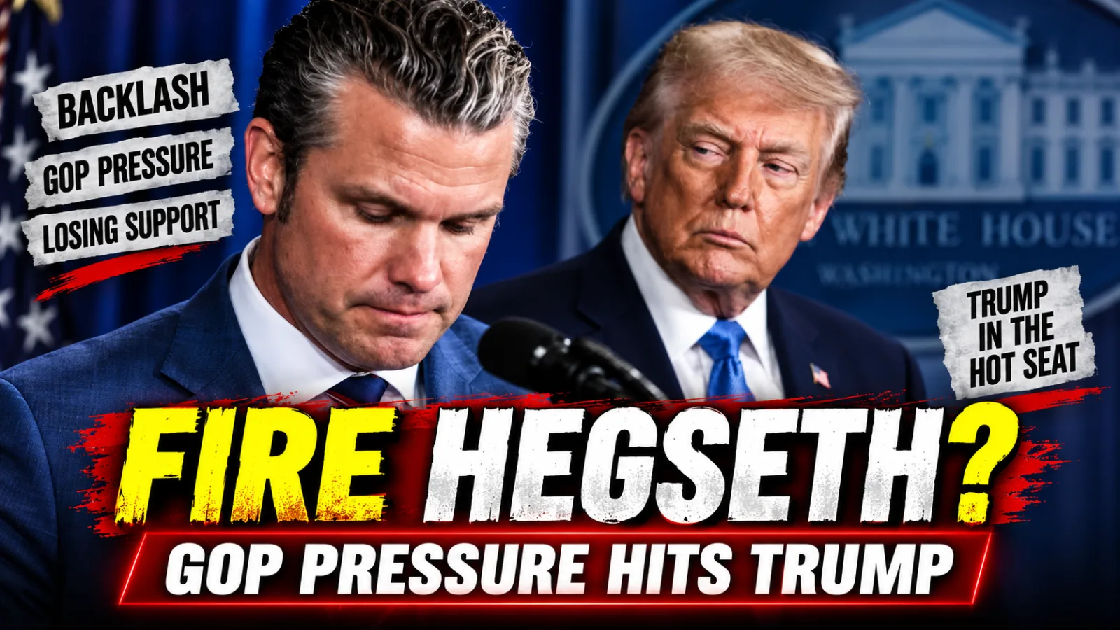 🚨 GOP SENATOR TURNS ON HEGSETH — CALLS ON TRUMP TO FIRE HIM OVER “INEPT MANAGEMENT,” IGNITING A GOP FIRESTORM… |