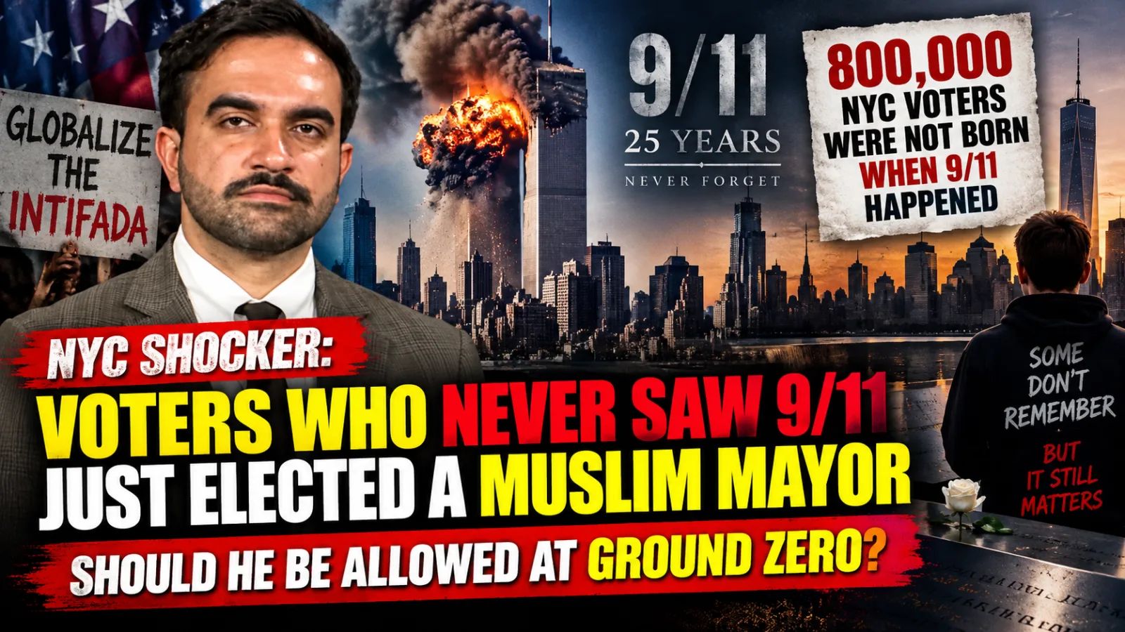 🔥 9/11 CONTROVERSY ERUPTS AROUND MAMDANI — AND THE “GLOBALIZE THE INTIFADA” DEBATE JUST BLEW WIDE OPEN AGAIN… |