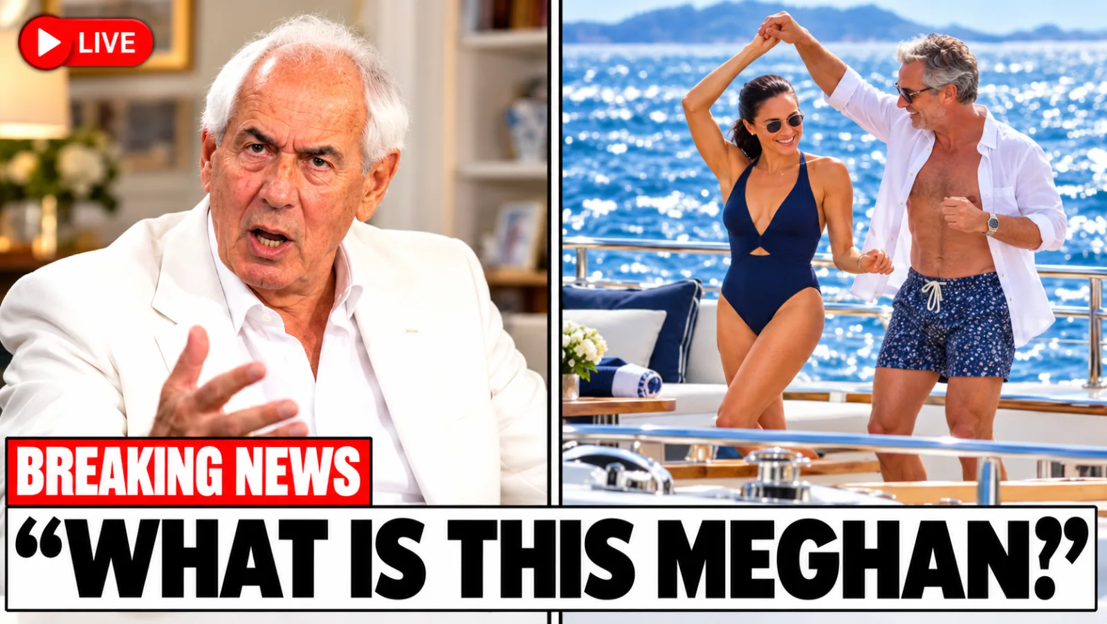 Tom Bower REOPENS Alleged Yacht Photos Claims As Meghan Markle Left In Shock!