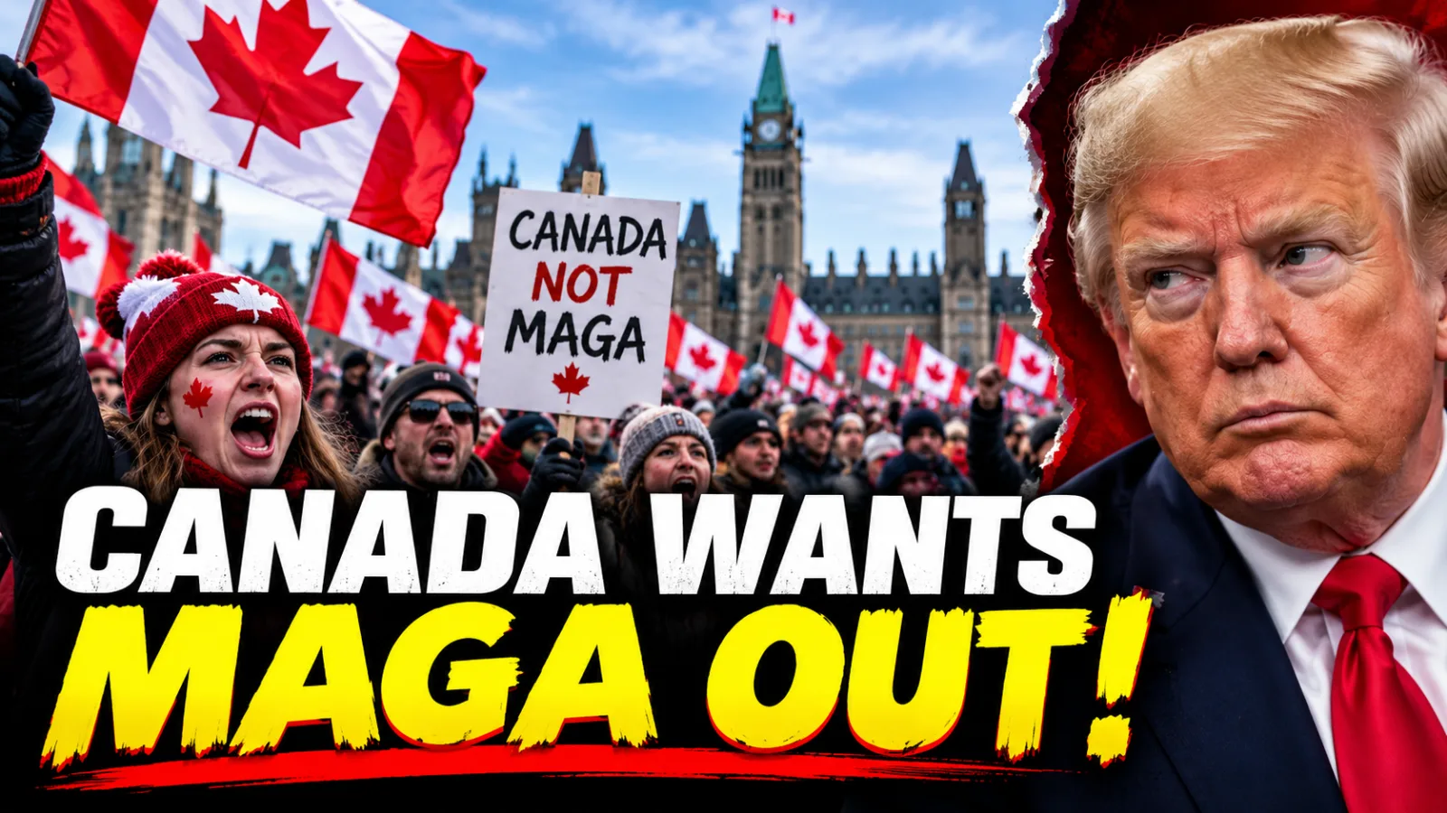 🚨 CALLS TO BAN TRUMP AND MAGA SUPPORTERS FROM CANADA GO VIRAL — AND THE BORDER BACKLASH JUST EXPLODED INTO A MASSIVE FIRESTORM… |