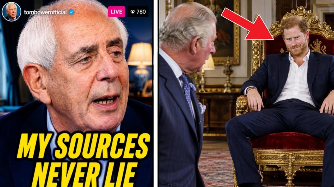 💥Tom Bower EXPOSES The SECRET That Made King Charles FINALLY REJECT Harry