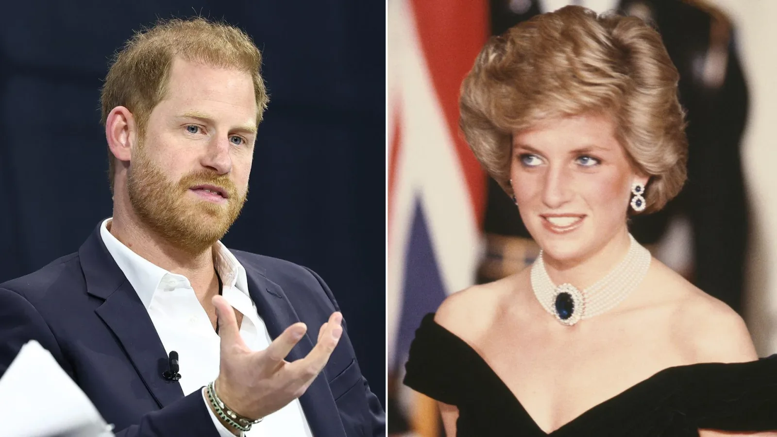 Prince Harry Wants Princess Diana’s ‘Revenge Dress’ to ‘Belong to’ Wife Meghan Markle