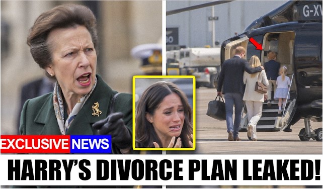 Harry’s SECRET New Girlfriend Just EXPOSED! Princess Anne BLOCKS Meghan’s Escape With The Kids