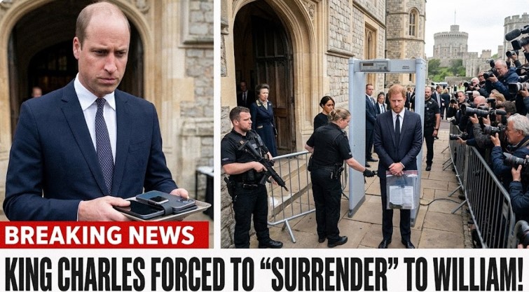 HARRY HUMILIATED at Queen’s Memorial as WILLIAM Allegedly Orders His Phone SEIZED!