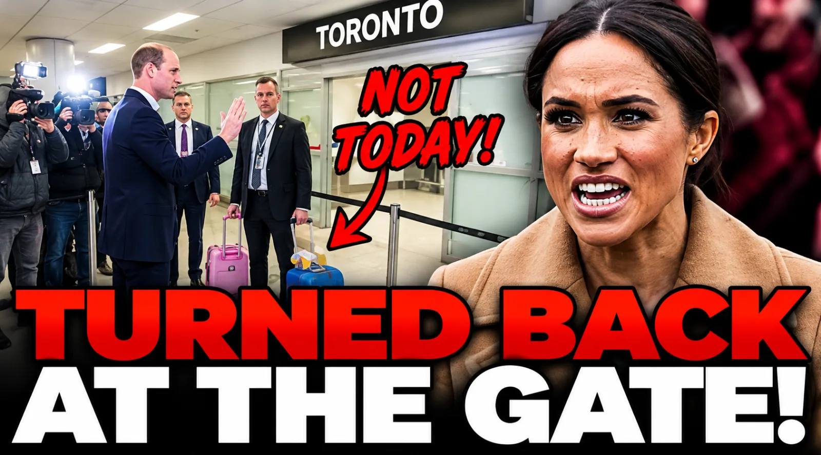 Meghan LOSES IT As William BLOCKS Her From Taking Archie & Lilibet To Canada