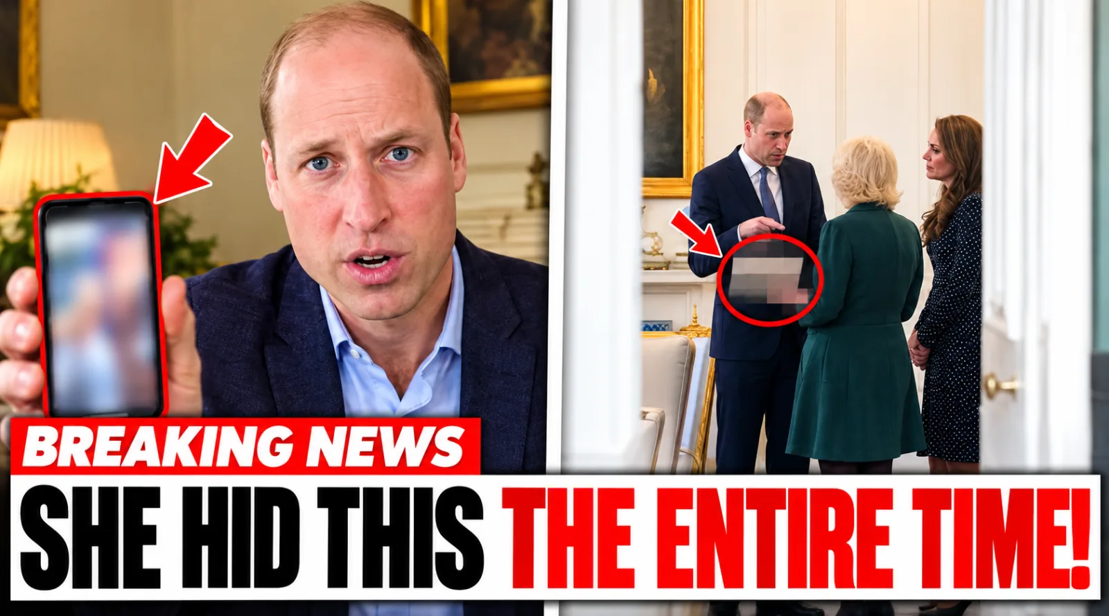 William SLAMS Camilla After Anne Uncovers SHOCKING Secret In Charlotte's Bedroom At Windsor!