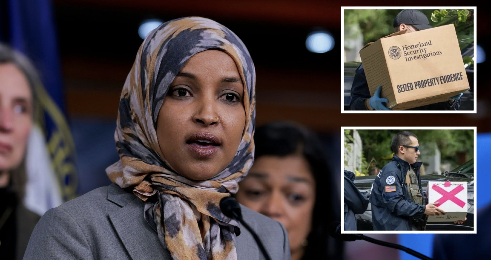 Ilhan Omar Responds After Feds Raid Her D.C. Home