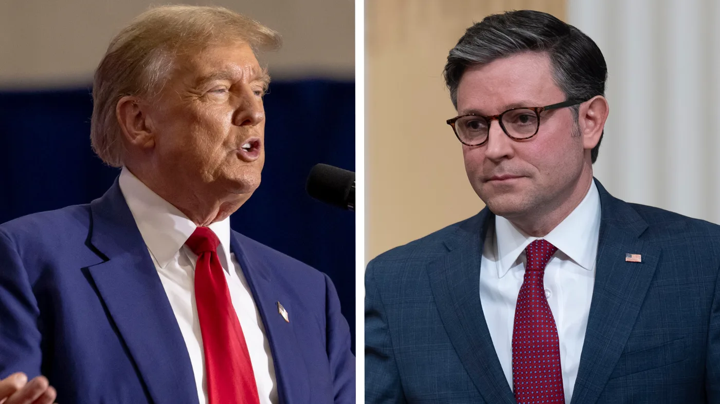 Trump Says $5,000 Checks Are “EASY” — Then Mike Johnson Drops A Major Congressional Catch...