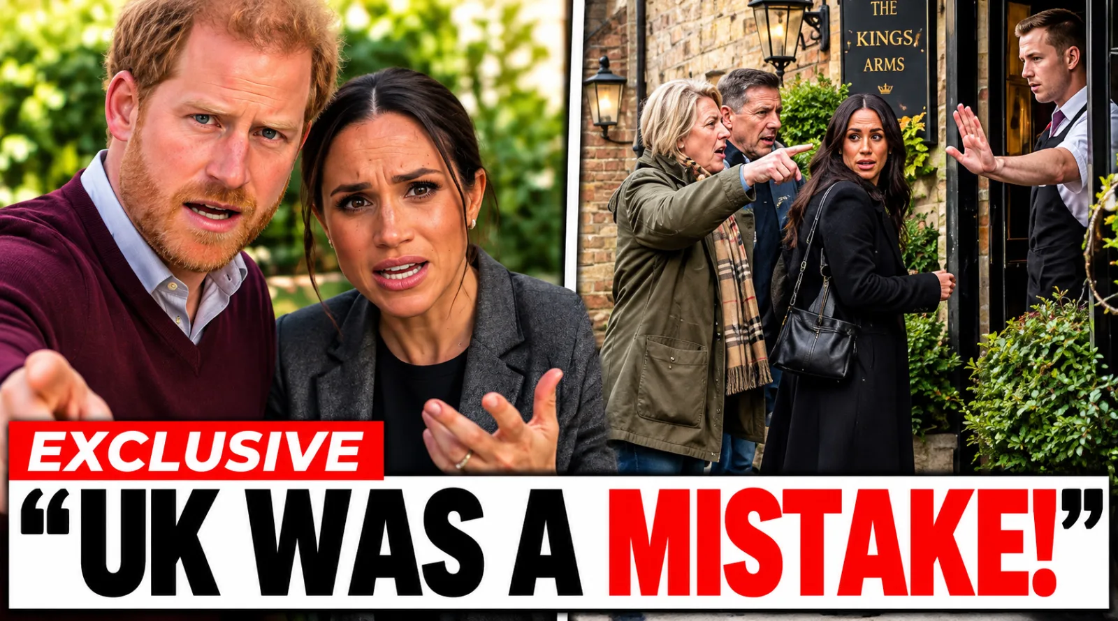 Harry FINALLY Reveals The Real Reason Behind Their UK Return As Meghan’s Neighbour Feud ERUPTS
