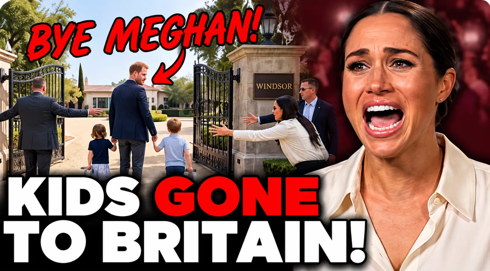 Harry FINALLY MOVES For Full Custody Of Archie & Lilibet — Meghan LOSES IT In Montecito