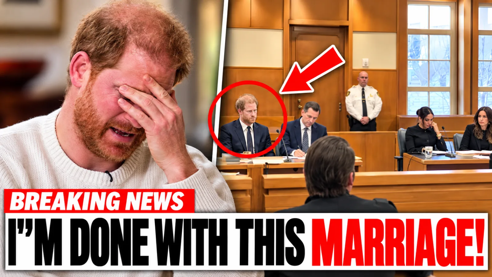 Harry Faces BRUTAL Fifty Fifty Split Without Prenup! No Royal Immunity As Marriage COLLAPSES!