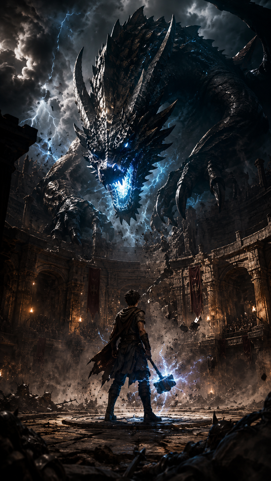 THE BOY WHO STOOD IN THE ARENA