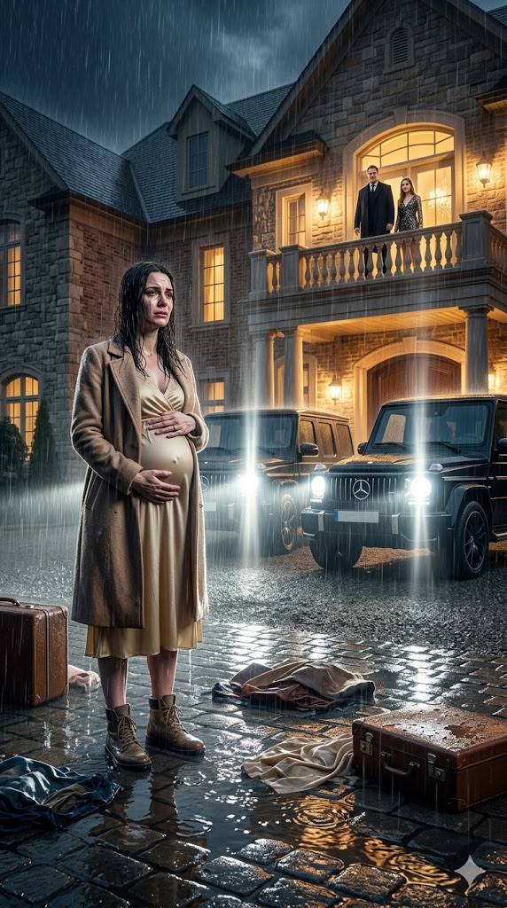 THROWN INTO THE RAIN AT SIX MONTHS PREGNANT — BUT ONE PHONE CALL CHANGED EVERYTHING
