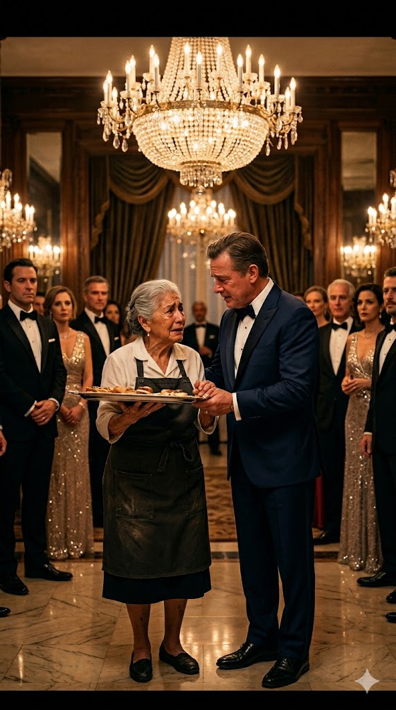 AFTER 43 YEARS OF SERVING THE RICH, ONE MAN FINALLY PAID BACK HER KINDNESS