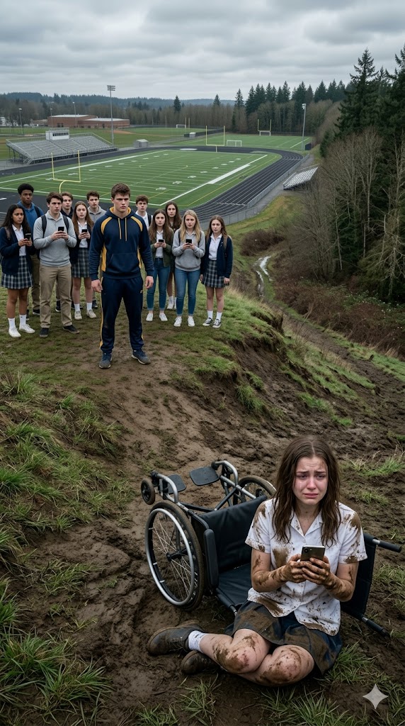 The Bullies Pushed a Disabled Girl Down a Hill—Then They Learned Who Her Father Was