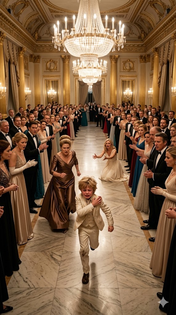 The Boy Who Ran Through the Ballroom