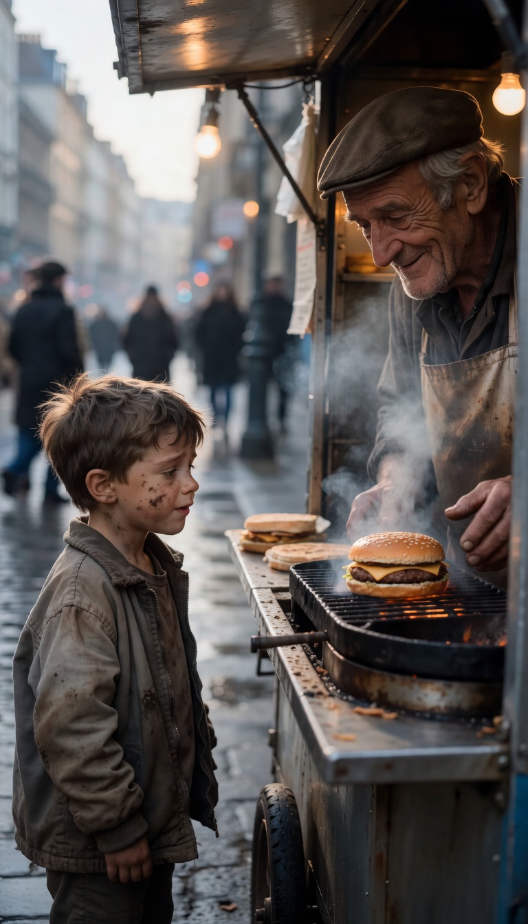 The Priceless Return on a Long-Forgotten Bowl of Soup: How an Old Vendor's Quiet Act of Kindness Rescued a Future