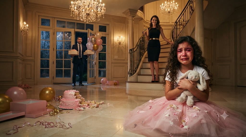 THE GIRL ON THE MARBLE FLOOR