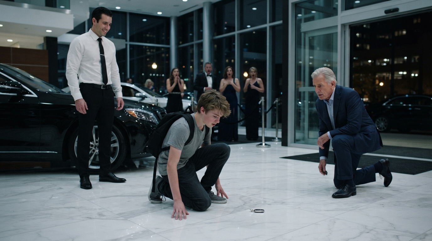 The Key On The Marble Floor