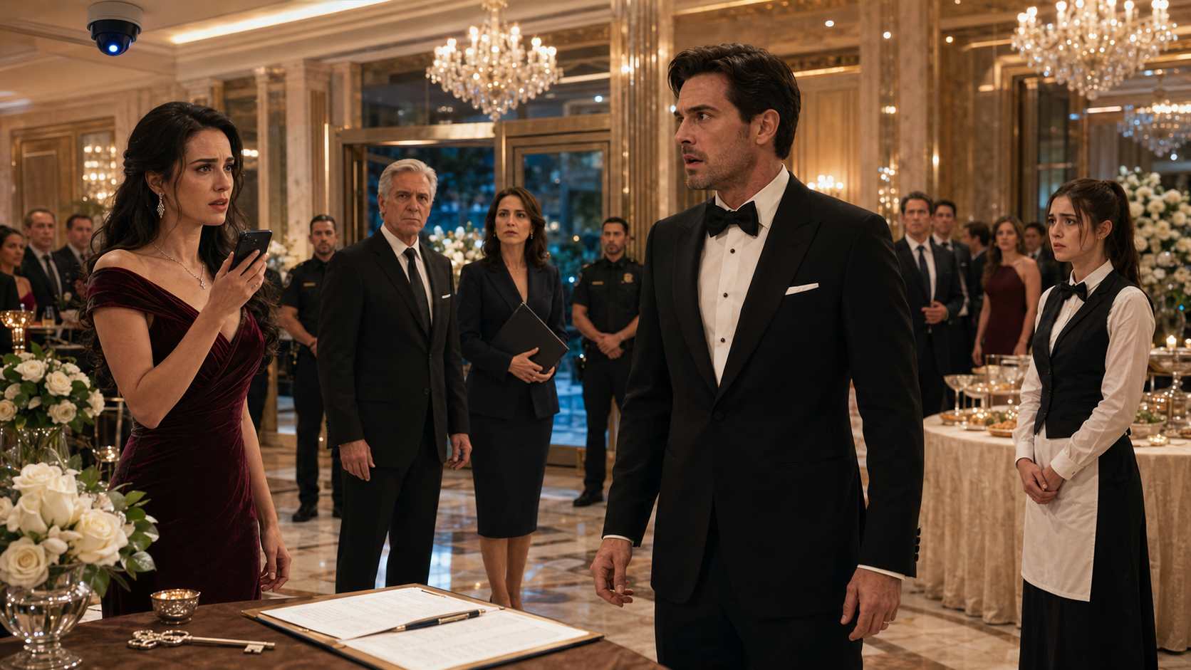 She Told Her Father to Lock Every Exit—Then the Gala Collapsed