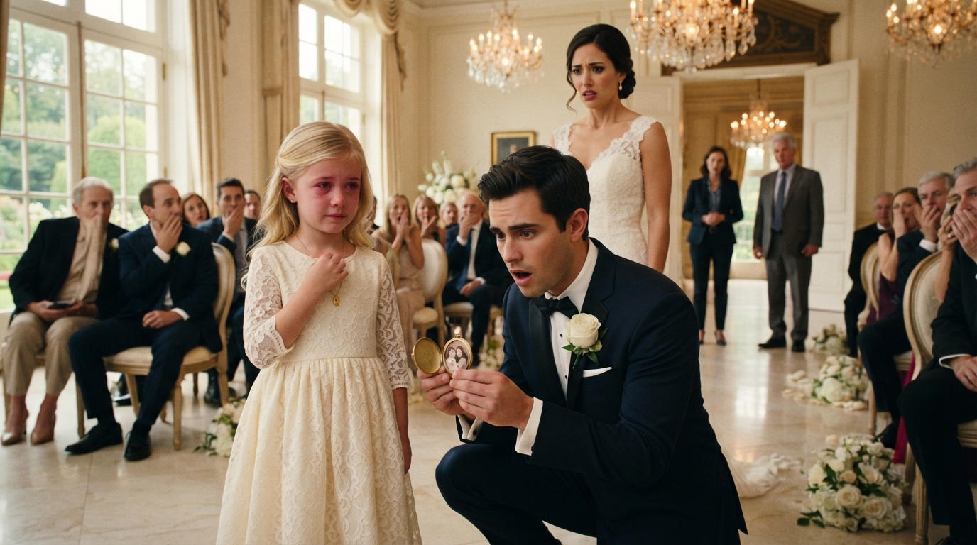 The Locket Stopped the Billionaire’s Wedding and Exposed His Family