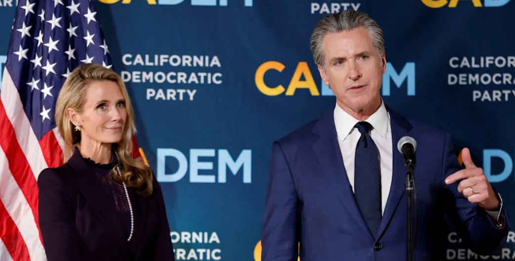Headline Claims Gavin Newsom Affair Exposed — Woman Goes Public With Photos