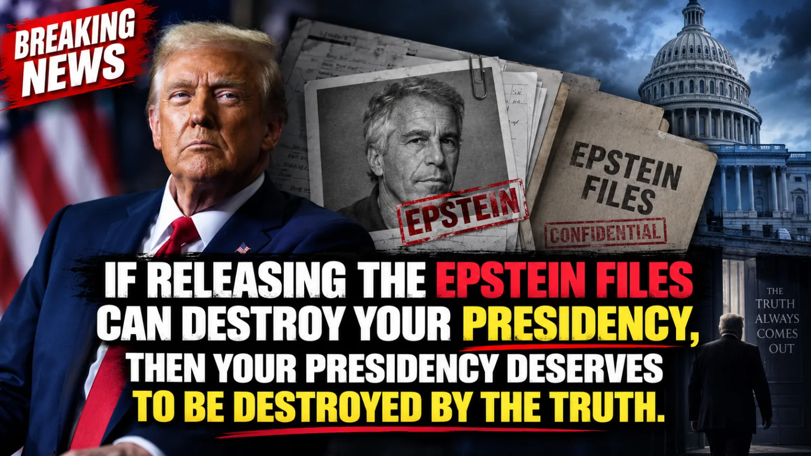 "EPSTEIN FILES EXPLODE: Trump Under Fire As Viral Message Sparks Outrage!"
