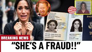 EXPELLED AT MIDNIGHT! MI5 Finds Meghan Old Passport in 2011 File-Different Name, Age & Darker Past