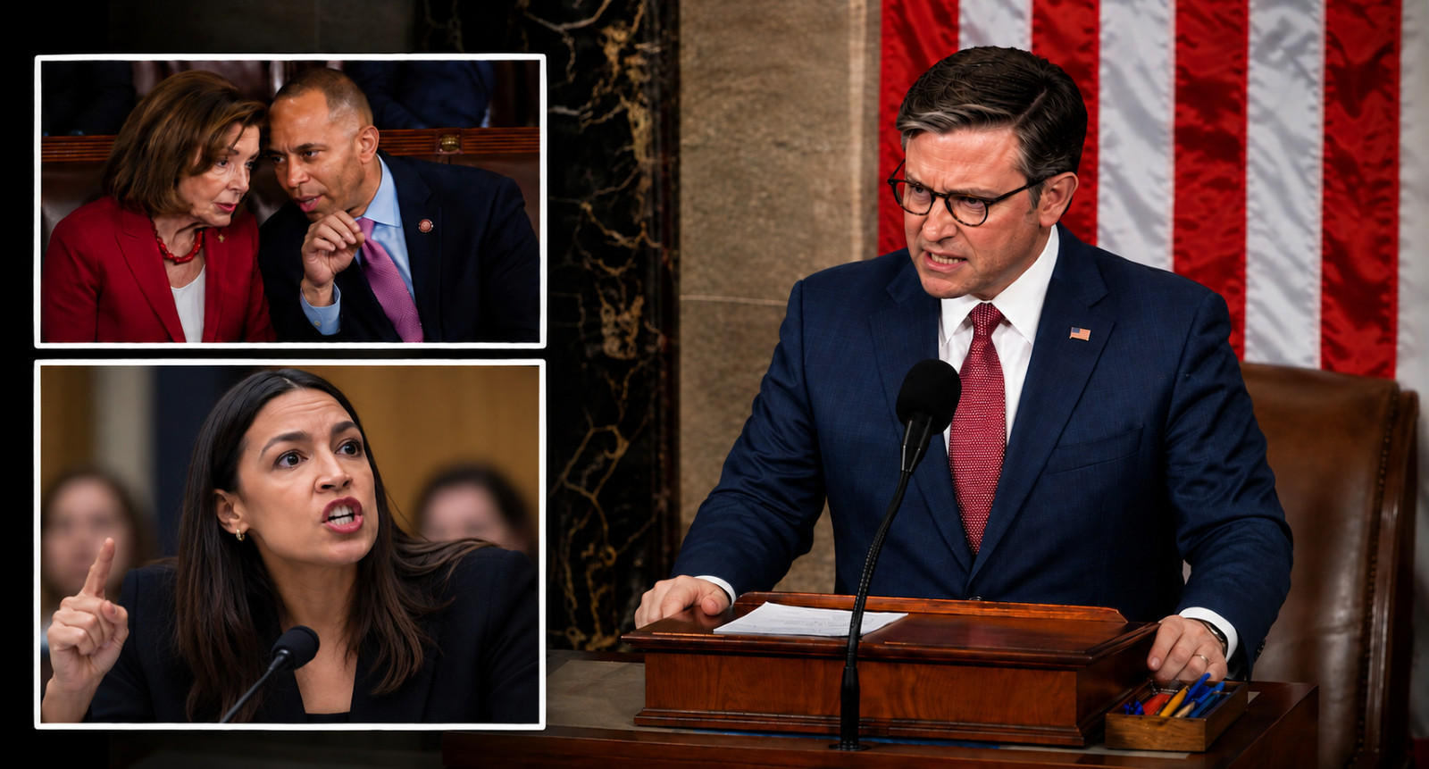 "🚨 HOUSE SHOCKER: VOTE HALTED AS SPEAKER JOHNSON MAKES A DRASTIC IMPEACHMENT MOVE!"