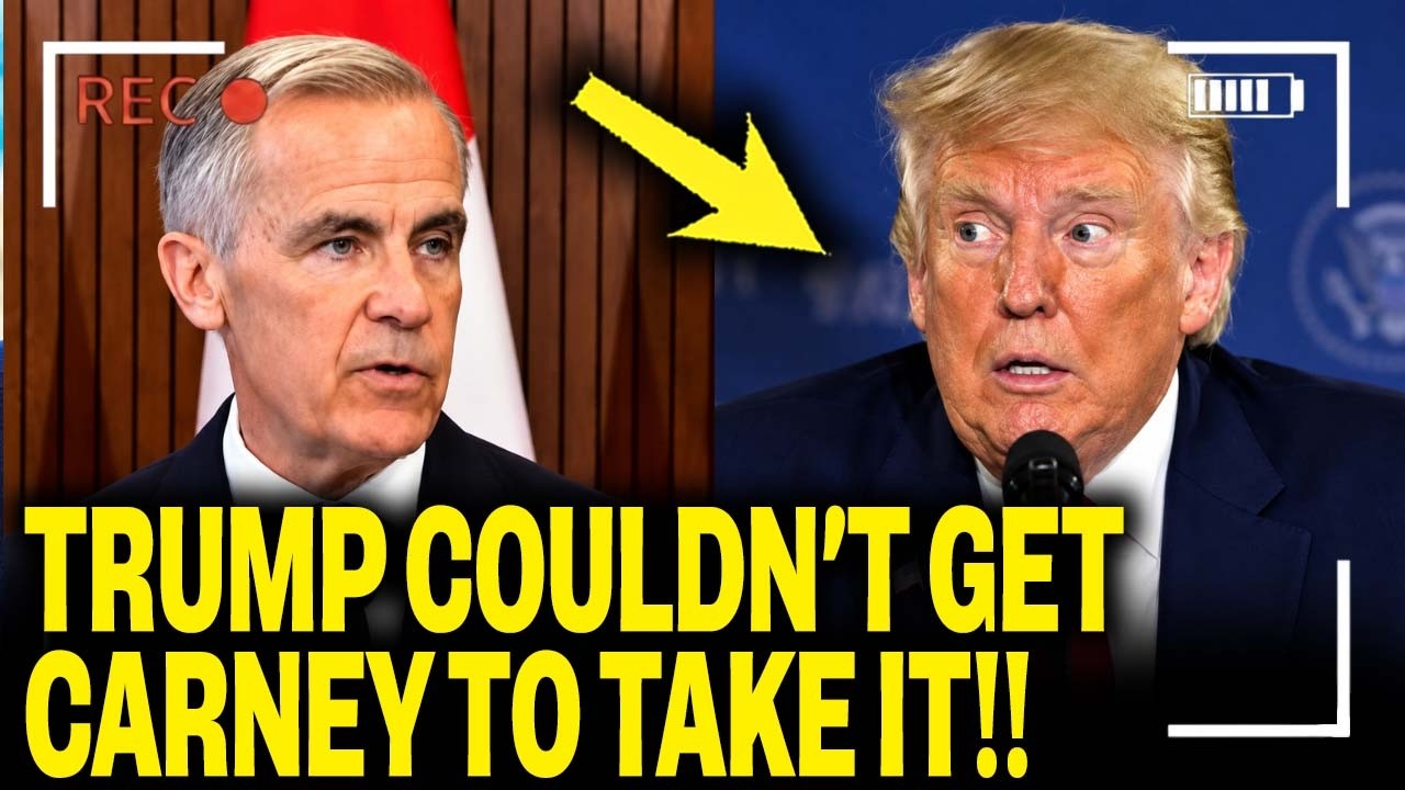 "🚨 TRUMP'S DEAL REJECTED: Hillman Exposes What Carney Refused!"