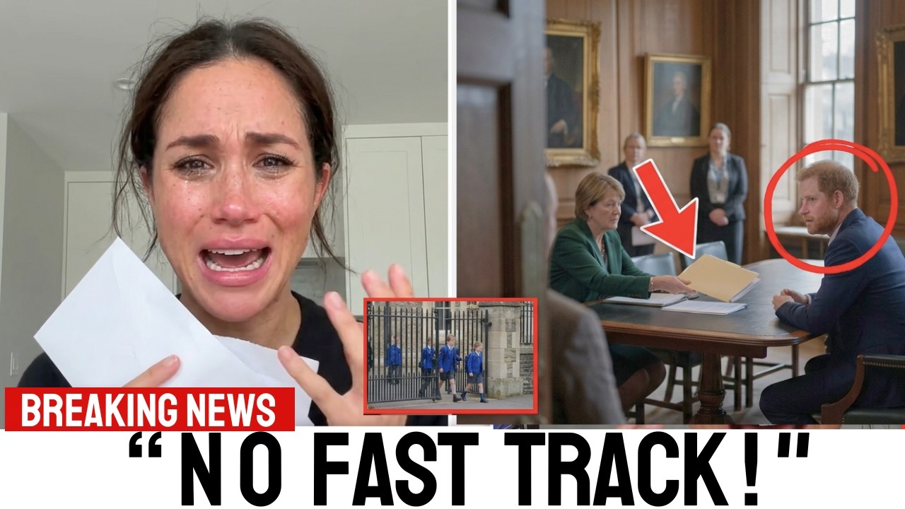 "MEGHAN'S MELTDOWN: School Refuses To Fast-Track Archie & Lilibet To George's Level!"