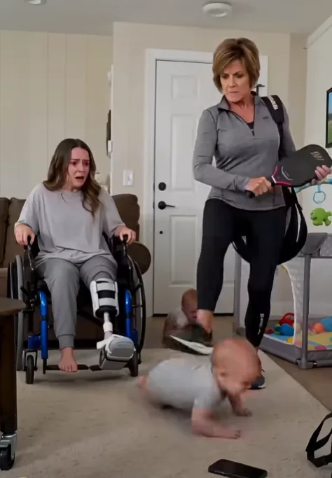 Elena cut her mother off after she shoved her baby—but the real terror began when she pulled a strange device from her dead husband’s safe.
