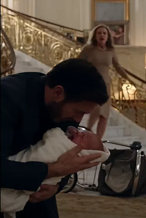 **He thought his baby had nearly died in a freak accident—until one security guard pointed at the monitor.**