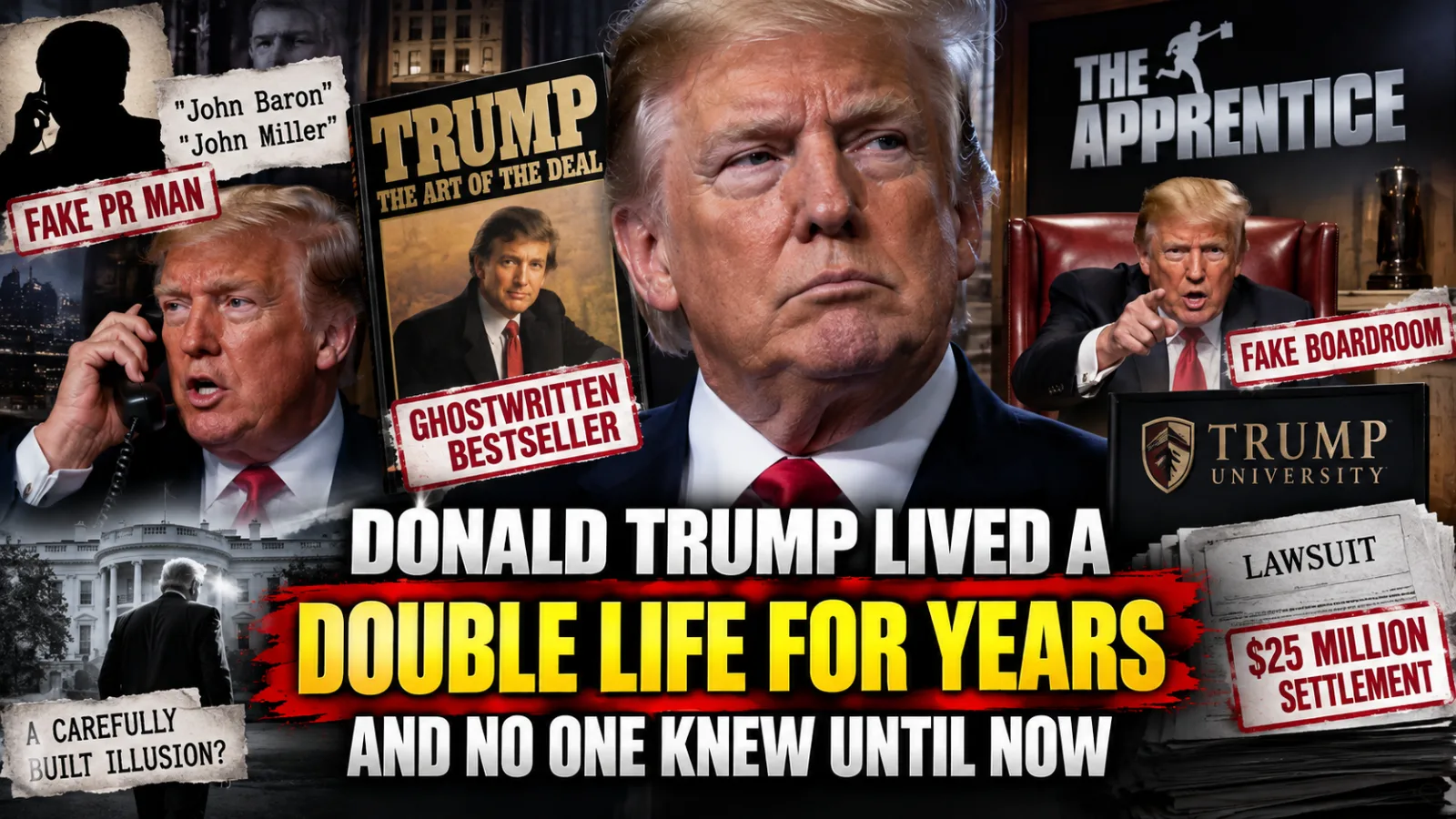 "🚨 DOUBLE LIFE EXPOSED: The Massive Secret Donald Trump Hid For Years!"