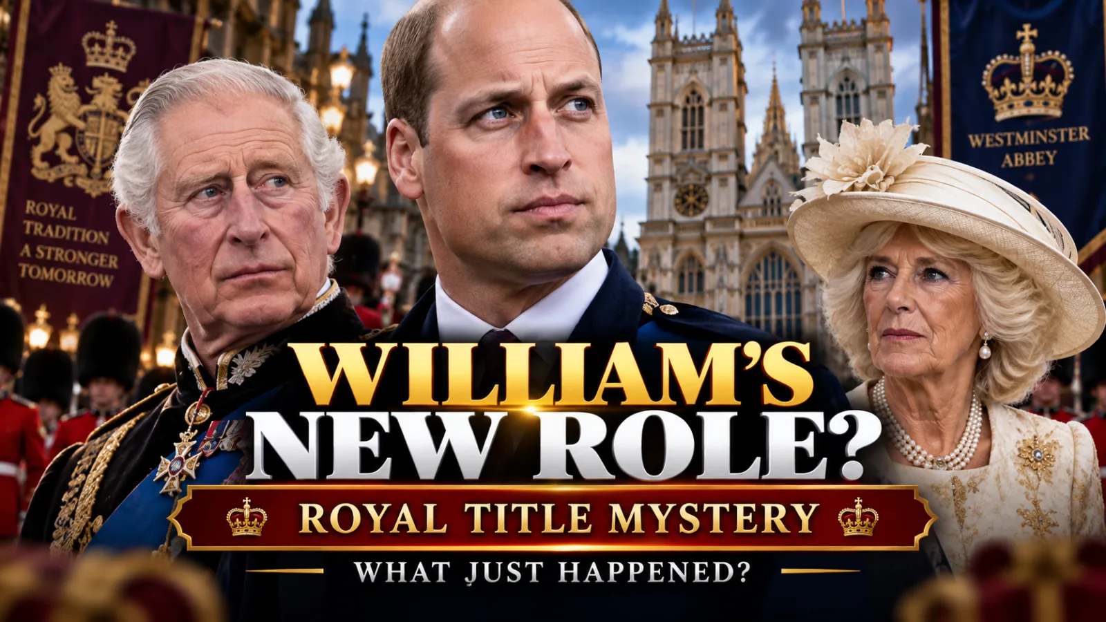 "IT'S OFFICIAL?" — WILLIAM RECEIVES A NEW ROYAL TITLE AS CAMILLA IS LEFT STUNNED — WHAT JUST HAPPENED?