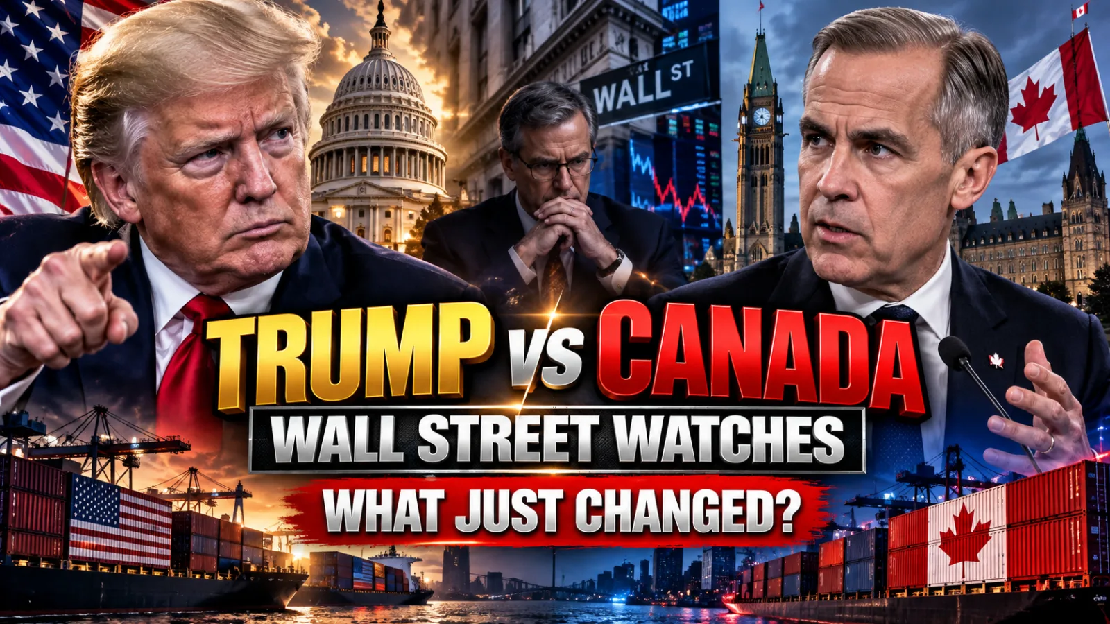 Trump EMBARRASSED as US BANKS back Canada Over US in Trade War!
