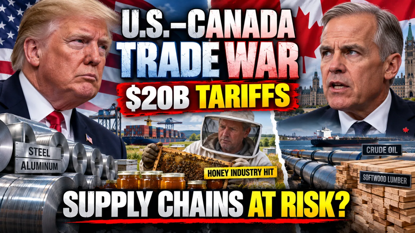 "🚨 MAJOR CRISIS: Trump Explodes On Canada In A Shocking Move That Stuns The Nation!"