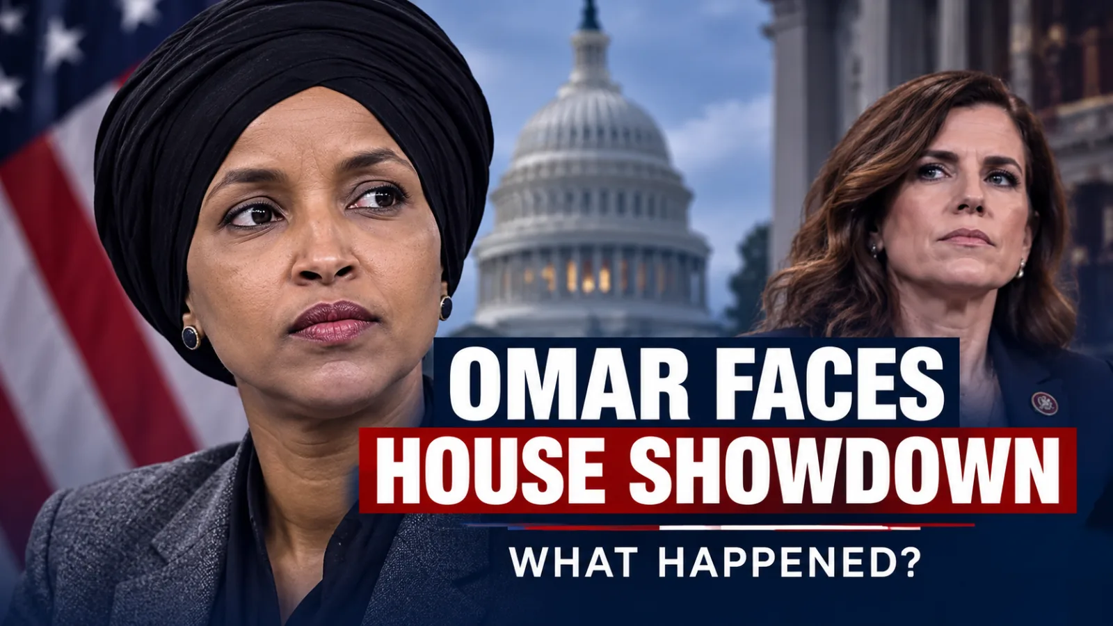 "🚨 TOTAL POLITICAL PURGE: ILHAN OMAR FACES A BRUTAL 217-215 OUSTING VOTE!"