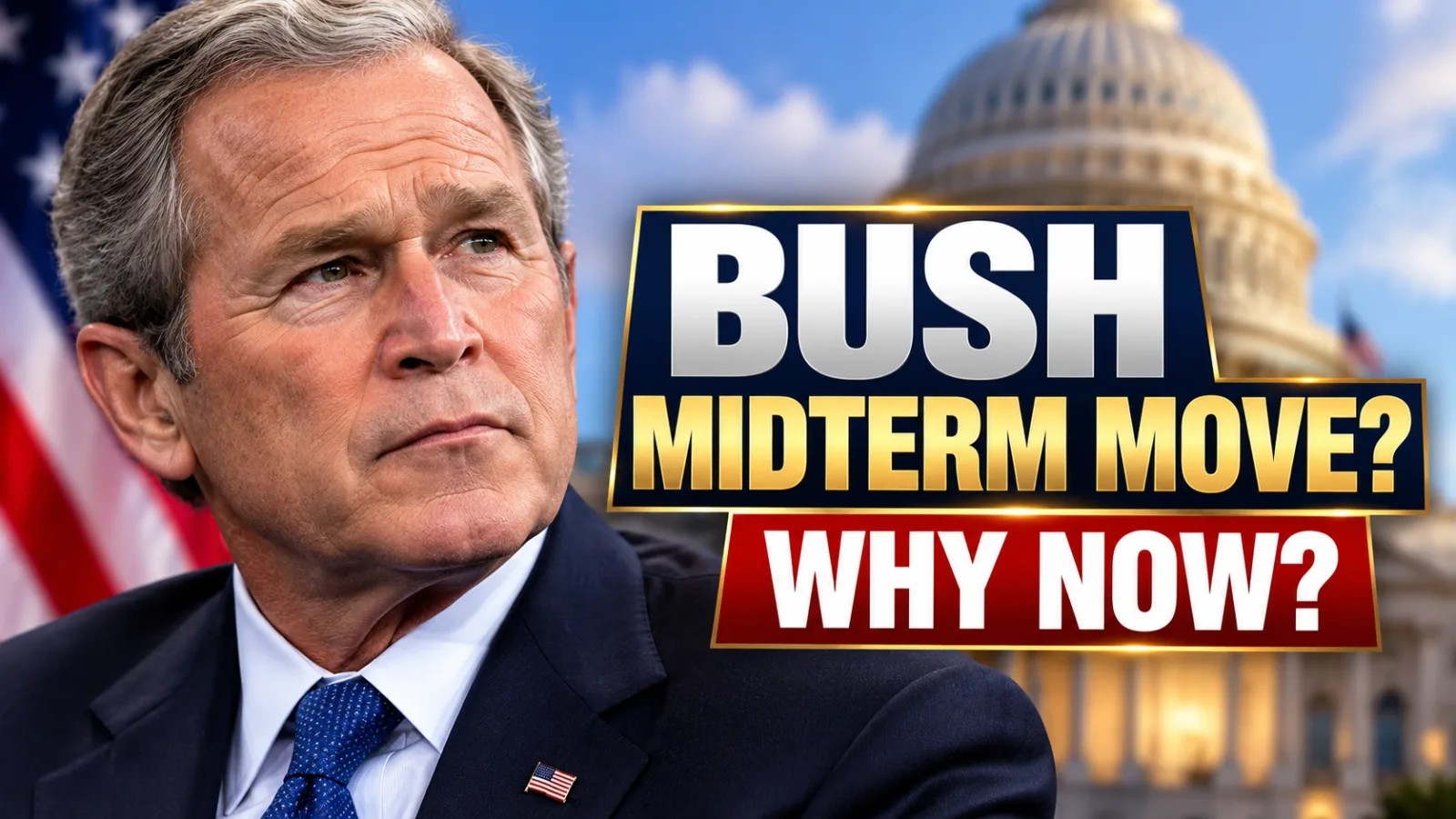 Bush Turns Heads With Big Move Before Midterms